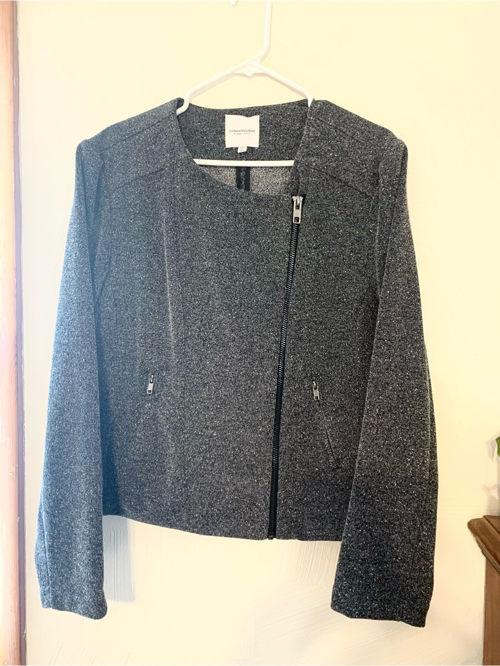 Catherine Malandrino Night out Zip Jacket. 3X